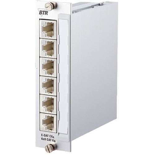 Metz Connect AP-Verteiler E-DAT ISO/IEC CAT.6A 6 Port 3 HE TE