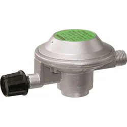 GOK Niederdruckregler Gas-Kart. x G 1/4 LH-KN 50mBar 1kg/h Kartuschen-Regler