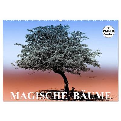 Magische Bäume (Wandkalender 2026 DIN A2 quer), CALVENDO Monatskalender