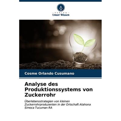 Analyse des Produktionssystems von Zuckerrohr, Taschenbuch von Cosme Orlando Cusumano, Verlag Unser Wissen, 978-620-7-02348-6
