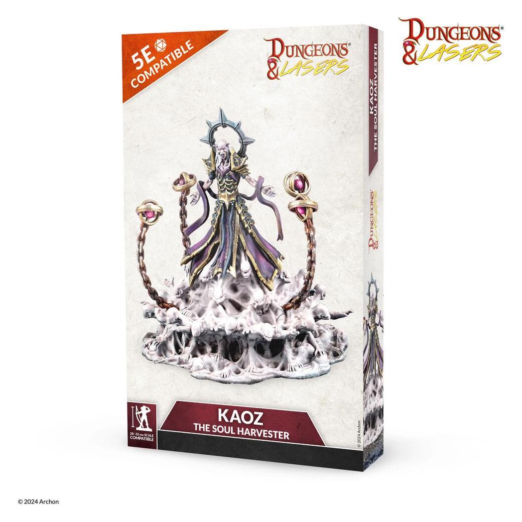 Archon Studio Dungeons & Lasers Miniatures: KAOZ: THE SOUL HARVESTER (Kunststoff) (DNL0093)