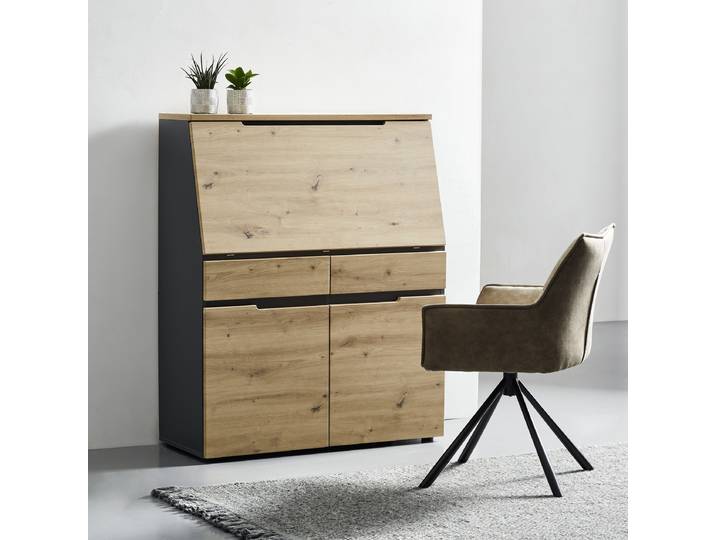 Secrétaire Besco 98 x 124 x 42cm Vert