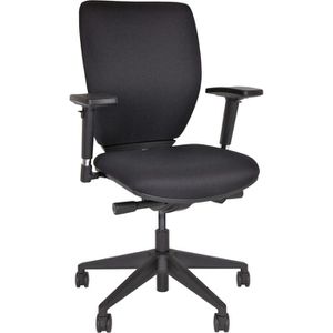 Bisley Bürostuhl Optime, DSO, schwarz, Stoff, belastbar bis 110 kg