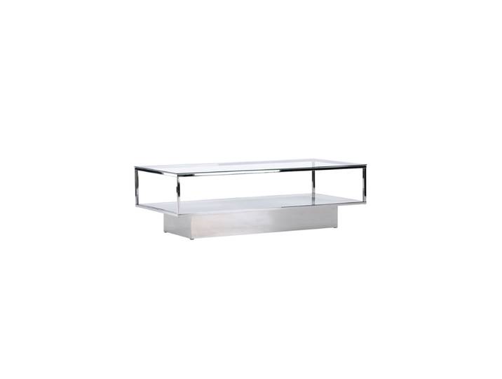 Design Couchtisch „Maglehem“ - 130 x 60 cm Silber VE DESIGN