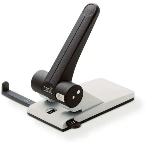 novus Registraturlocher B 265 hellgrau-dunkelgrau
