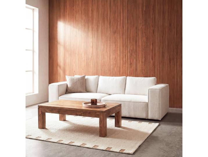 Couchtisch aus massivem Sheesham-Holz, L 110 cm