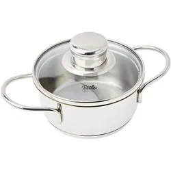 Fissler Snack Einzelpfanne, Pfanne + Kochtopf, Silber
