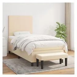 vidaXL, Boxspringbett, Damenia (Schlichtes Design) (100 x 200 cm)