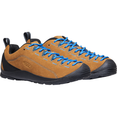 Sneaker KEEN "JASPER", Damen, Gr. 40,5, braun (cathay spice, orion blau), Leder, Synthetik, Schuhe Sneaker