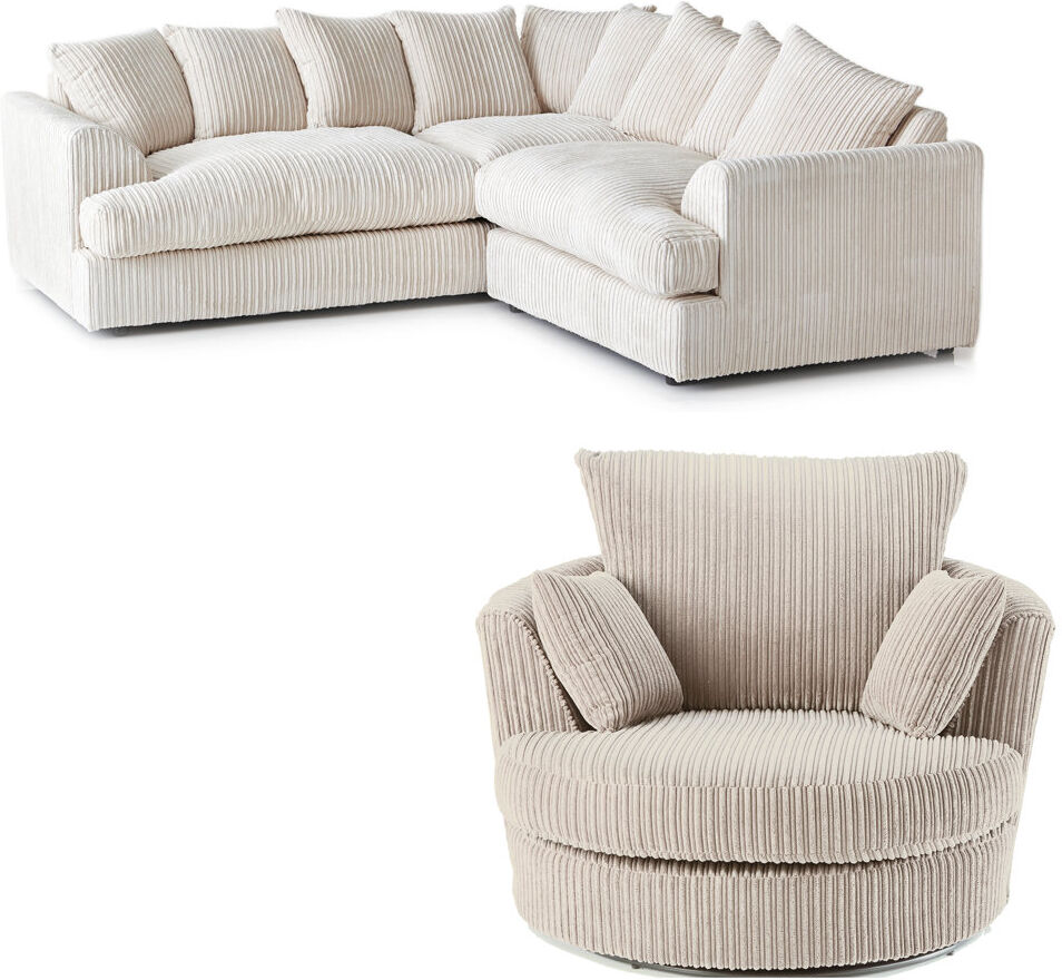 Alpen Home Custinne 2 - Piece Living Room Set Cream 2