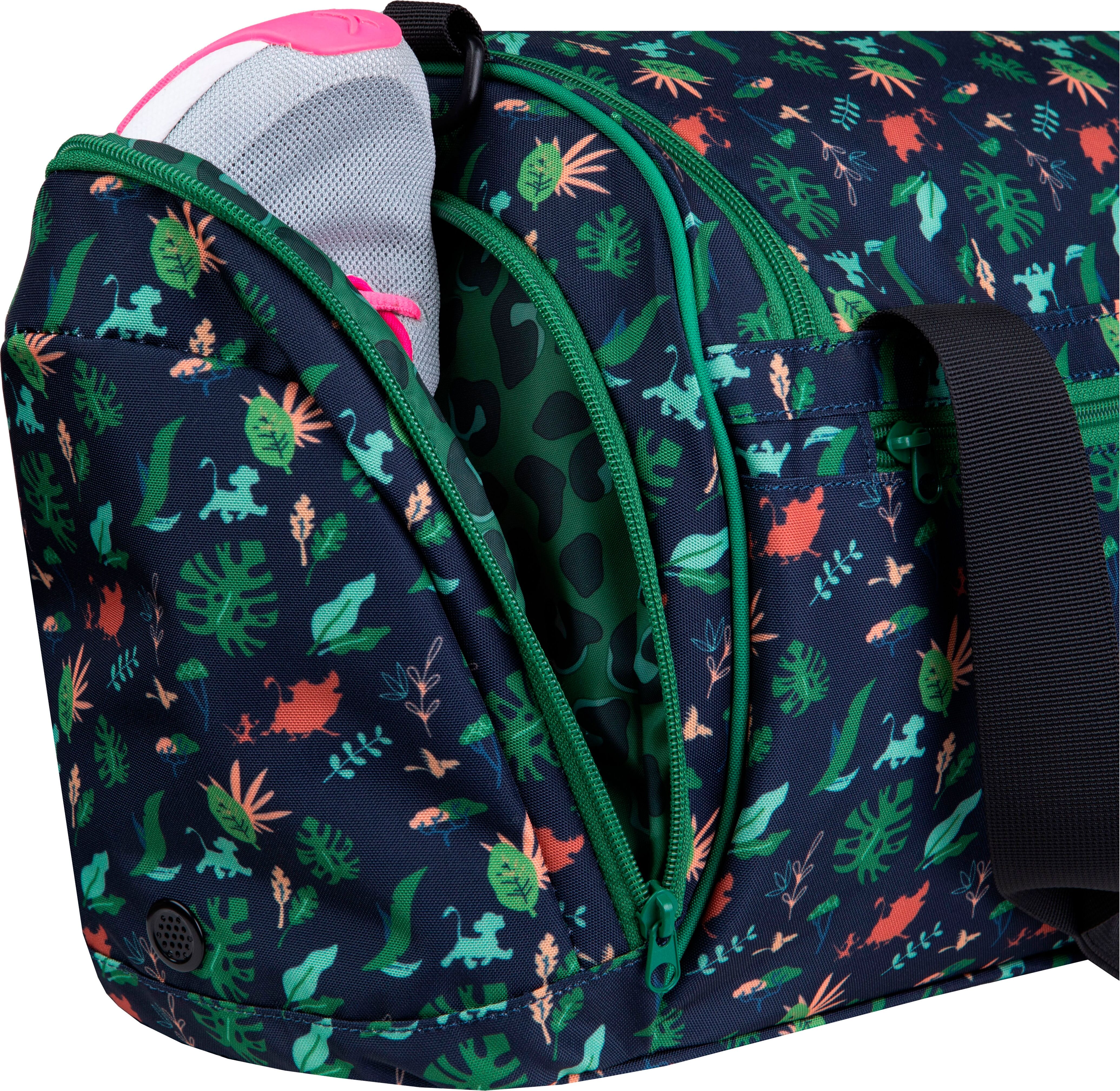 Sporttasche MCNEILL "Lion King", Jungen, Gr. B/H/T: 45cm x 27cm x 26cm, bunt (lion king), Polyester, Taschen Sporttasche, für Schule, Sport und Freizeit