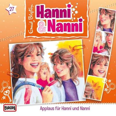 Folge 27: Applaus für Hanni und Nanni - Andre Minninger,Enid Blyton, Audio, 4064066620219