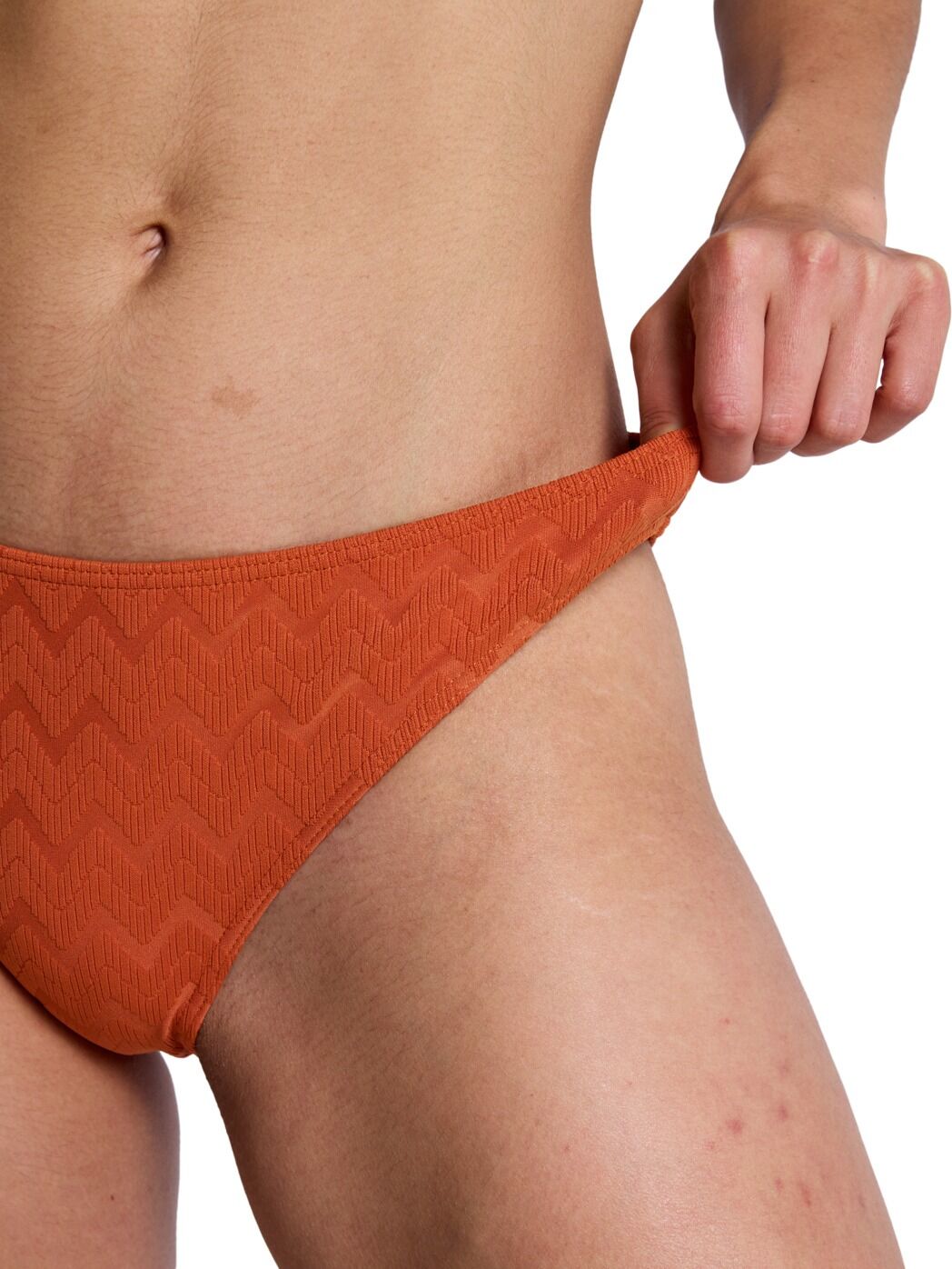 Bikini-Hose ROXY "Current Coolness Hipster", Damen, Gr. XL, orange (ginger spice), Obermaterial: 91% Nylon, 9% Elasthan., Badehosen Bikini-Hose