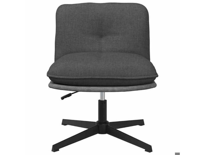 Fauteuil/Chaise - HAOSHOP - Chaise pivotante de bureau Gris foncé Tissu&01_8072
