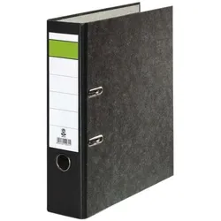 NEUTRAL 10 008 Neutral Ordner Wolkenmarmor - A4, 80 mm, schwarz