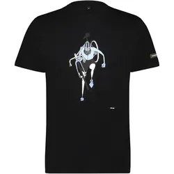 Shimano, Herren, Velotrikot, Herren Kurzarm-T-Shirt Sentiero Ltd Schwarz (S), Schwarz, S