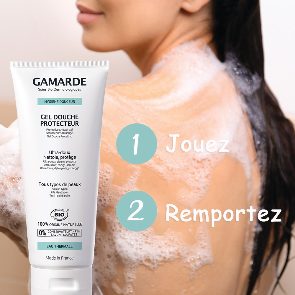 Gamarde Protective Shower Gel for All Skin Types 200g