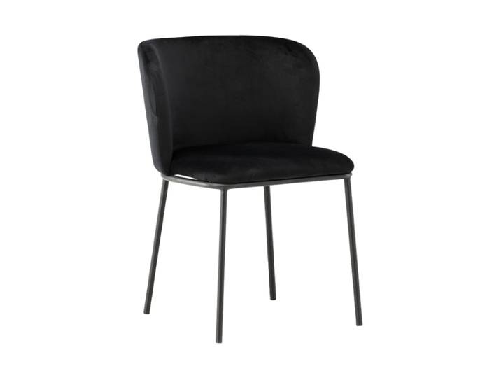 Design Esszimmerstuhl „Edina“ Schwarz VE DESIGN