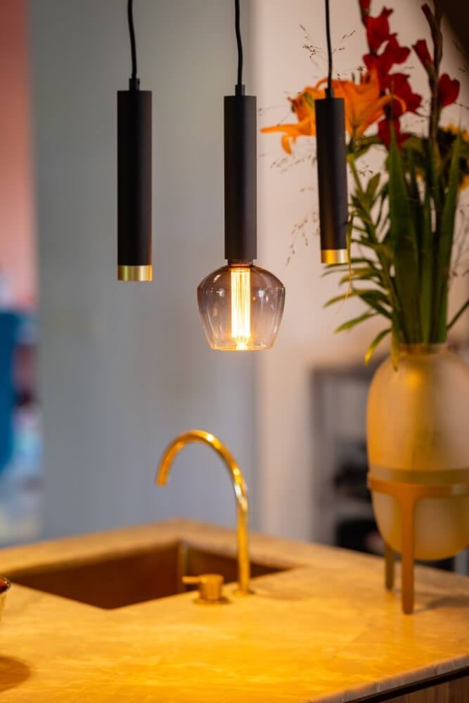 Design hanglamp Miller ETH zwart metalen