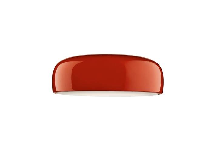 Design plafondlamp SMITHFIELD C, dimbaar, rood, Woon-/ Eetkamer, Aluminium, Design, plafondlamp design
