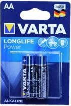 Varta Wegwerpbatterij AA Alkaline 2 stuks Cilindrisch