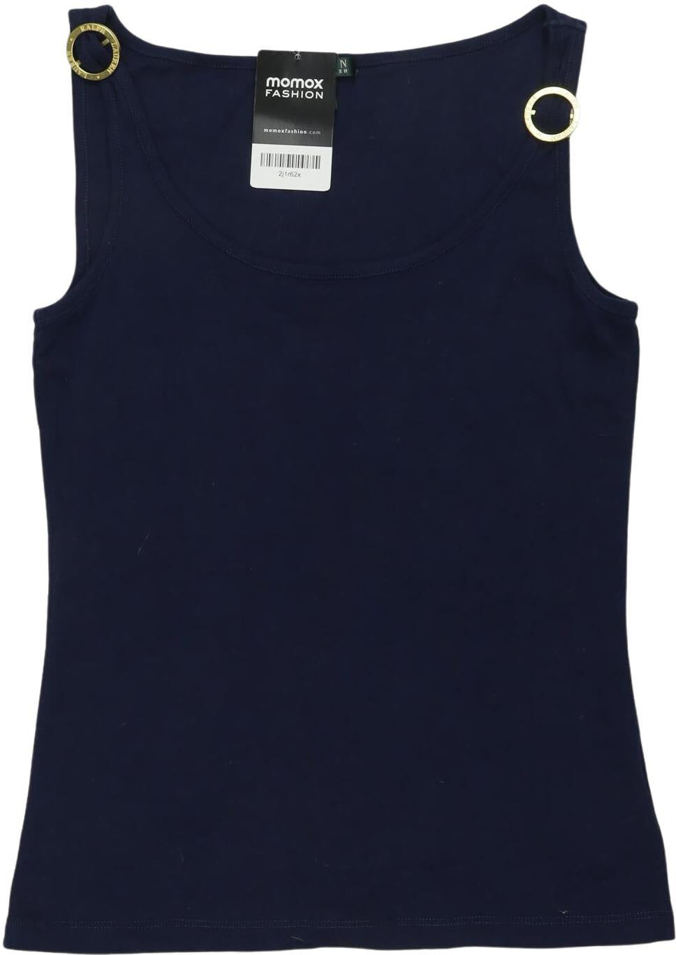 Lauren Ralph Lauren Damen Top, Marineblau, Gr. M, Baumwolle - Second Hand