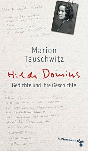 Marion Tauschwitz - Hilde Domins Gedichte und ihre Geschichte - Preis vom 10.10.2026 11:48:34 h