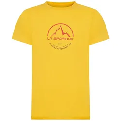 La Sportiva, Herren, Sportshirt, Logo Tee, Climbing T-Shirt (S), Gelb, S