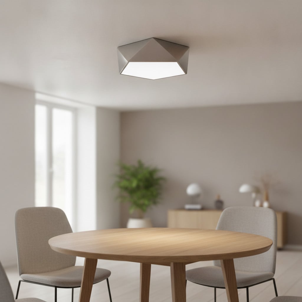 Lyora Design plafondlamp Darius zilver