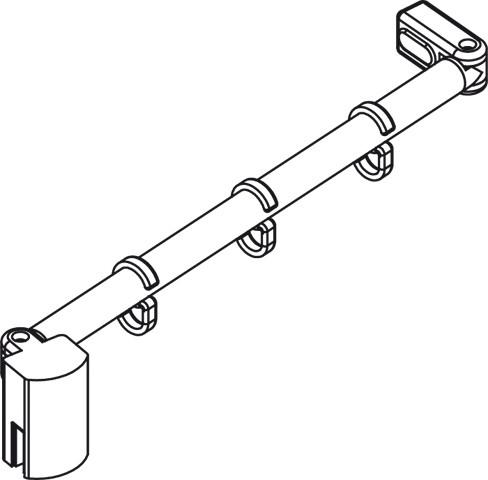 Kermi Stabilisierung Pasa XP SSVSS0700 chrom, ZDSSVSSPX070ZK ZDSSVSSPX070ZK