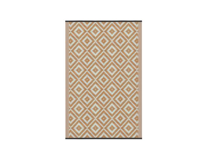 Outdoor Teppich KALUA 270 x 180 cm beige/weiss