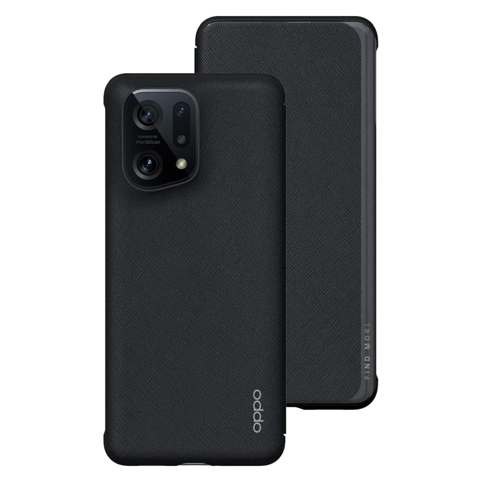 OPPO Book-Cover Flip Cover PU black (Oppo Find X5) (3062984)