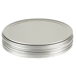 GVK ECO Pizzablech rund aus Aluminium 12 Stück Ø 380 mm