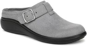 Women's Balance Slip-On Clog by LifeStride in Graphite Suede (Size 9 M)