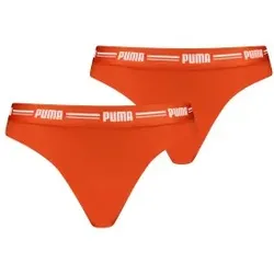 Puma 2P Logo Waistband String Orange Small Damen