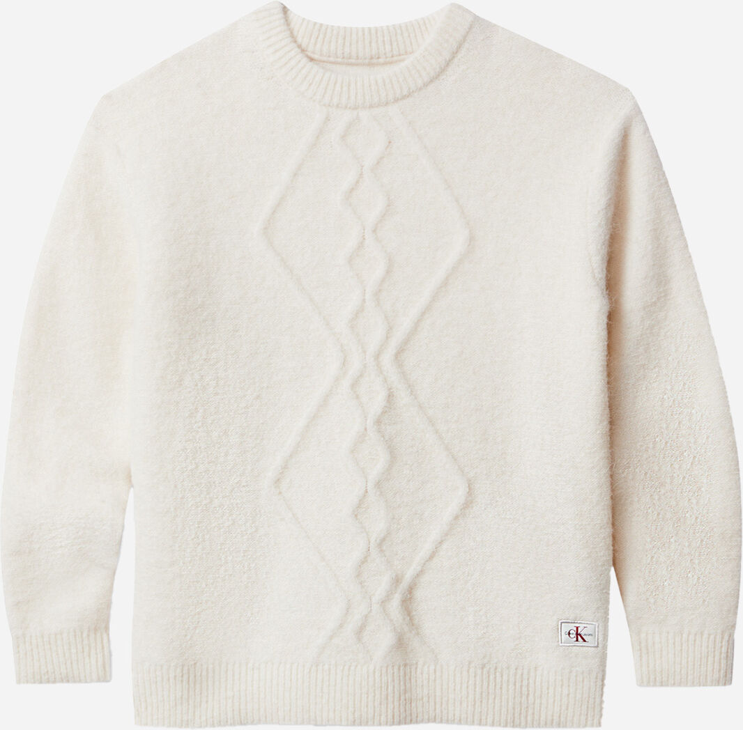 Calvin Klein Fluffy Jr - Maglione - Bianco 10ANNI