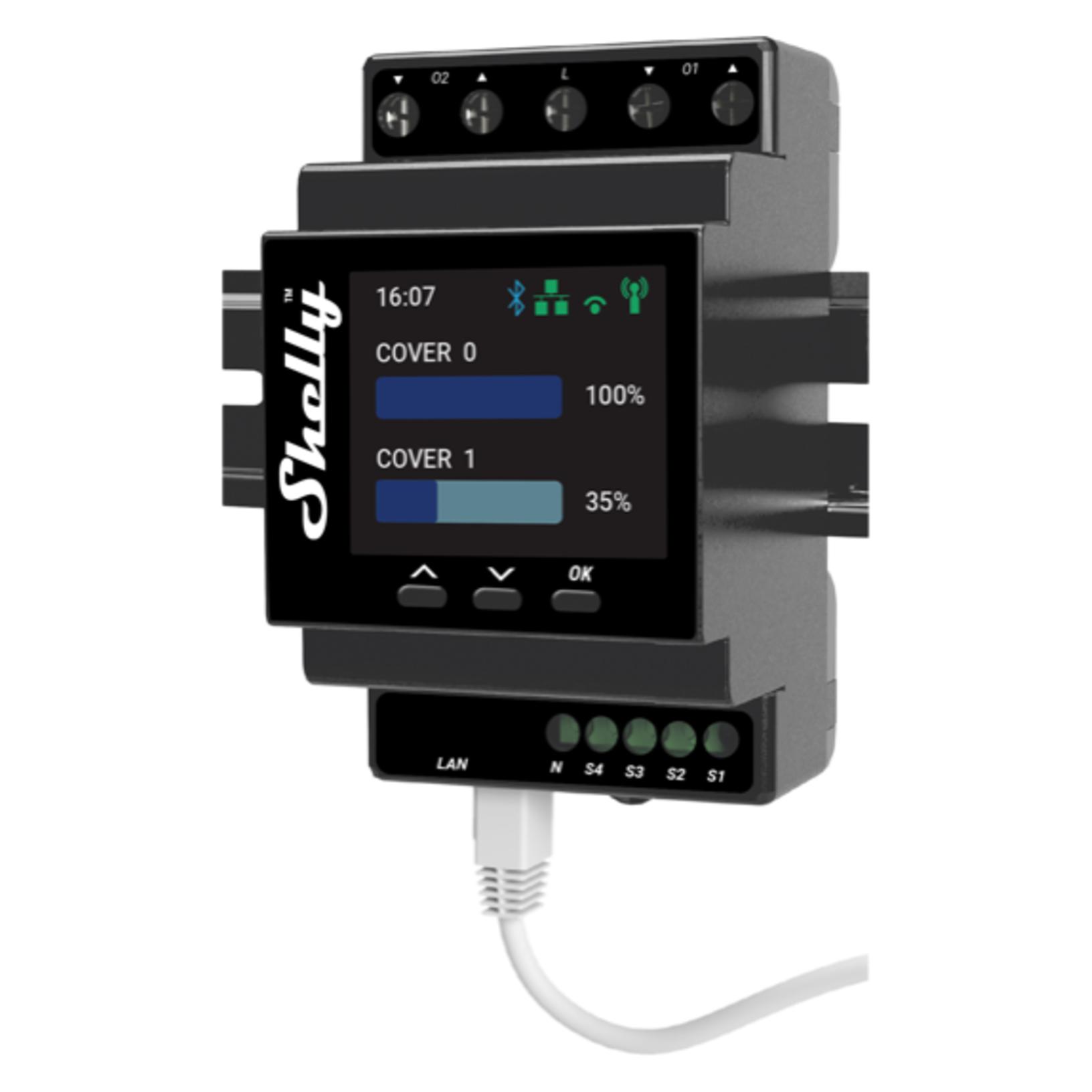 Shelly Pro Dual Cover PM (Rolladenaktor) (Shelly_Pro_PM)