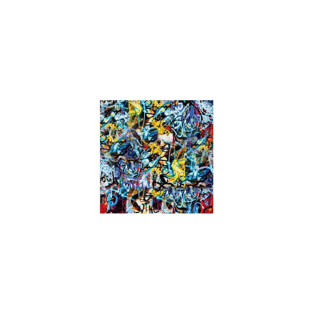 TETZNERJENT VETRO Glasscheibe GRAFFITI B 1200 x H 1200 mm Motivdruck 16971348