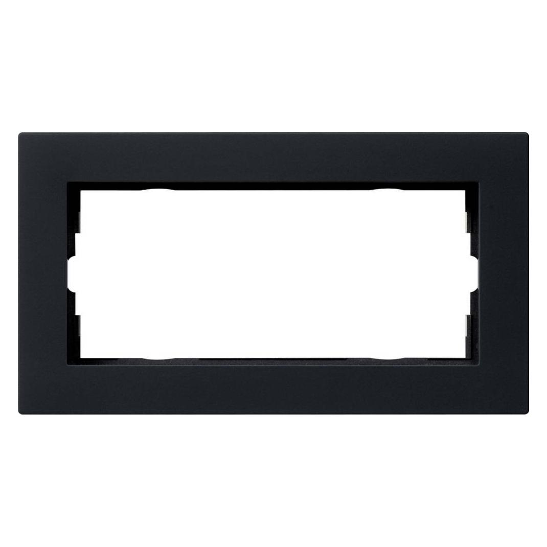 Gira Abdeckrahmen 2f o.M. flach E2 1002095 (1002095)