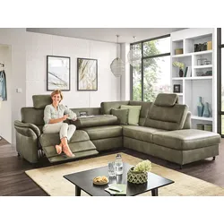 Polsterecke SYSTEMPOLSTER DAKOTA (BB 279x203 cm) - Bezug: Leder - BB 279x203 cm