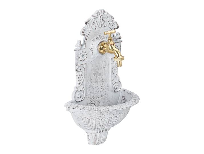 Wandbrunnen antik Weiss-Gold