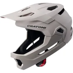 Cratoni MadCat Kinder Fahrradhelm darksand matt