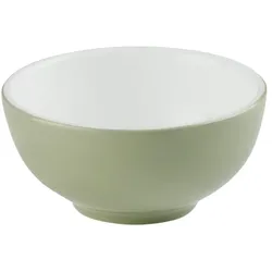 APS Schale SNUG 6er Set - Porzellan, Ø 12 cm, 250ml, grün, stapelbar, spülmaschinengeeignet