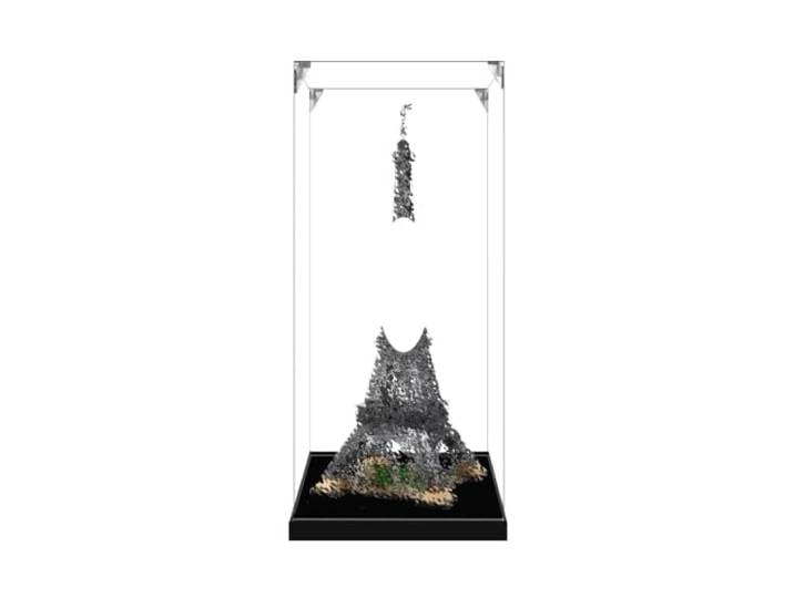 FEIFANBOYANG Transparente Acryl-Vitrine für Lego 10307 Eiffelturm-Modell, staubdicht, transparent, Vitrine (nur Vitrine) (3 mm)