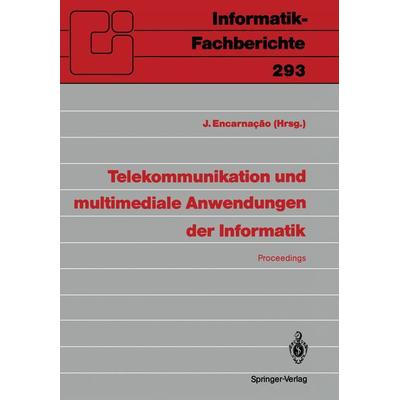 Telekommunikation und multimediale Anwendungen der Informatik, Taschenbuch von , Springer Berlin, 978-3-540-54755-6