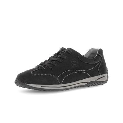 Sneaker GABOR "Sneaker low", Damen, Gr. 36, schwarz, Schuhe Sneaker