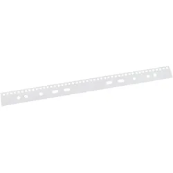 100 Abheftstreifen für Spiralbindung 4:1, A4, transparent, 100 Stück, PVC