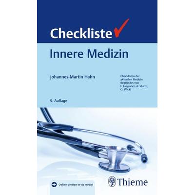 Checkliste Innere Medizin, Set von Johannes-Martin Hahn, Thieme, 978-3-13-244480-5