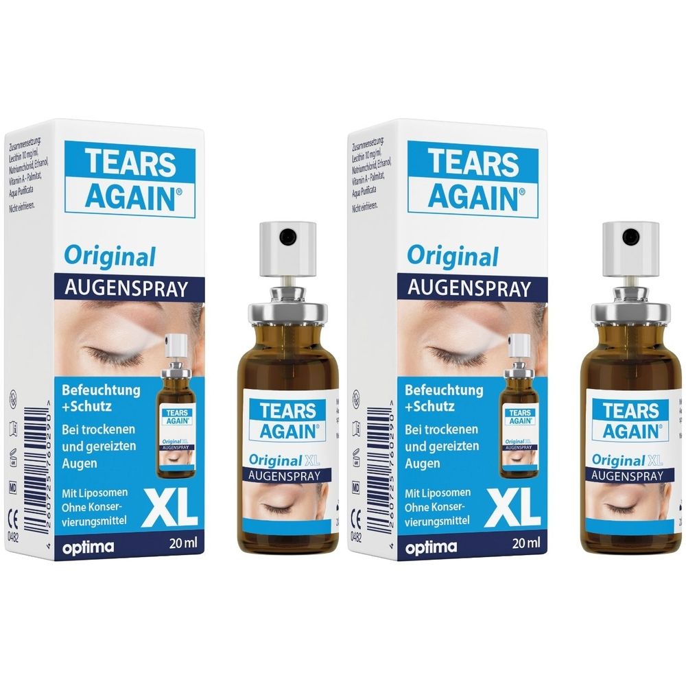 Tears Again XL liposomales Augenspray 2x 2x20 ml Spray