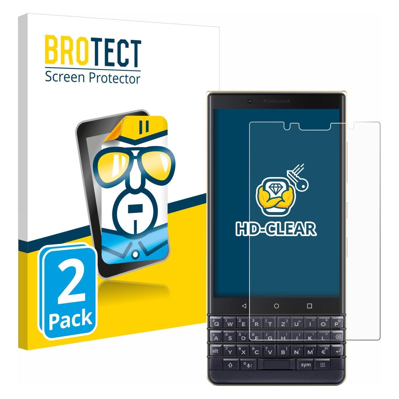 Brotect Schutzfolie Displayschutz Klar (Blackberry KEY2 LE) (1833921)